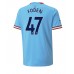 Cheap Manchester City Phil Foden #47 Home Football Shirt 2022-23 Short Sleeve